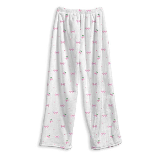 Top Trenz Bow & Tell Fuzzy Pants