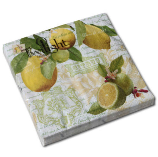 Lemon Fruits Lunch Napkin