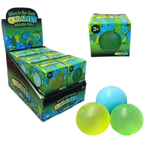 GLOW IN THE DARL SQUISH BALL