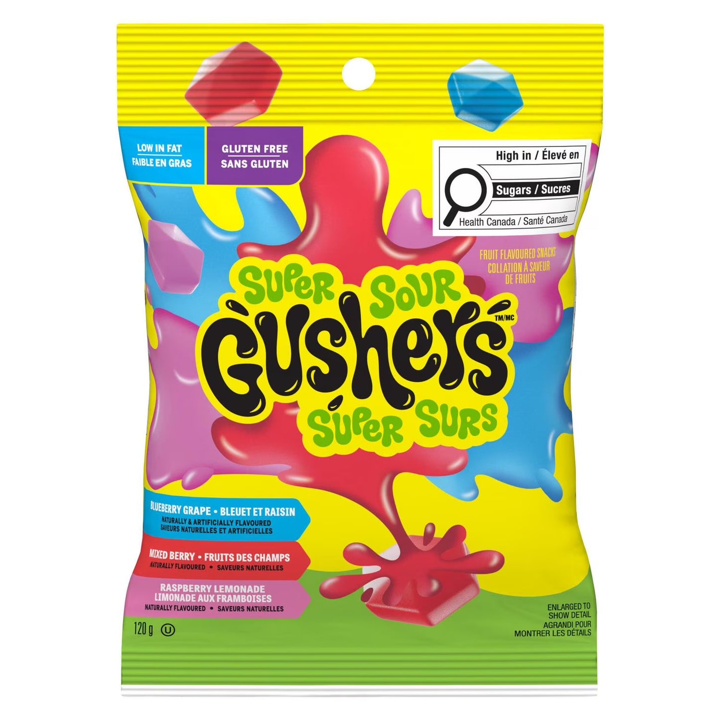 Super sour gusher 120g