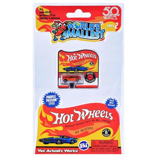 World smallest hot wheels