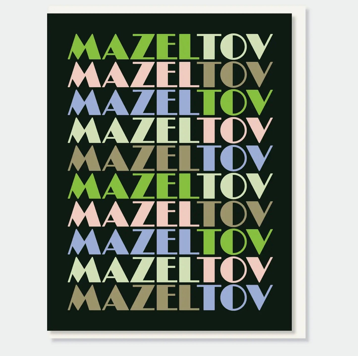 Mazel Tov card