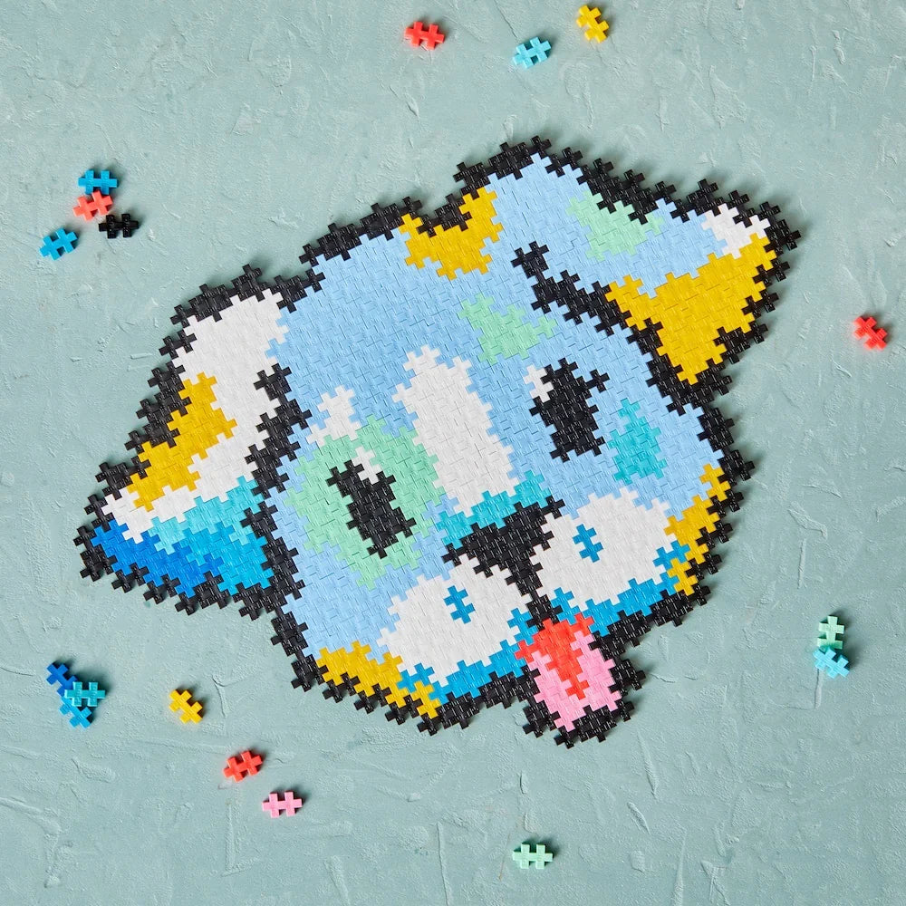 Plus Plus puzzle by number - puppy 500 pcs