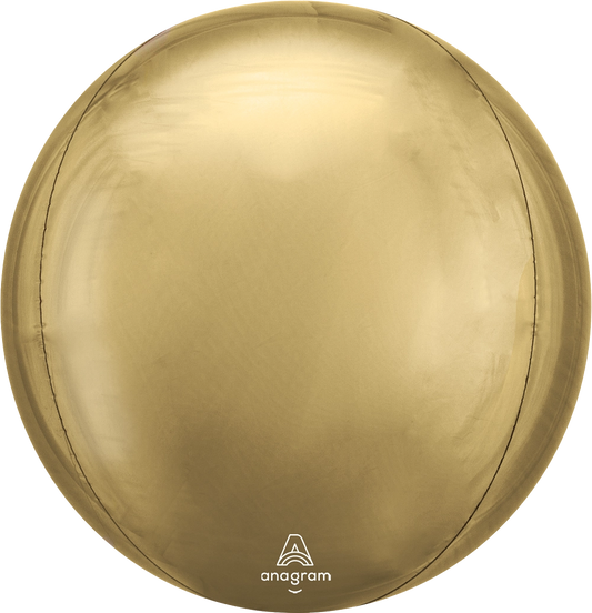 White Gold Orbz Balloon