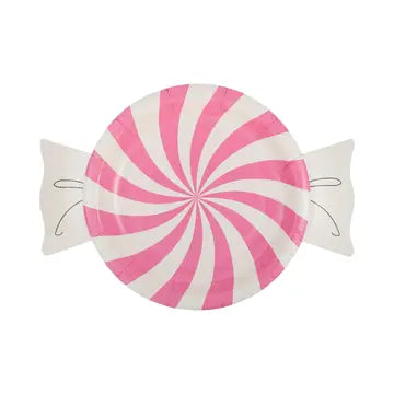 Spiral Candy Shaped Plate