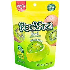 Amos Peelerz Gummy kiwi 6oz