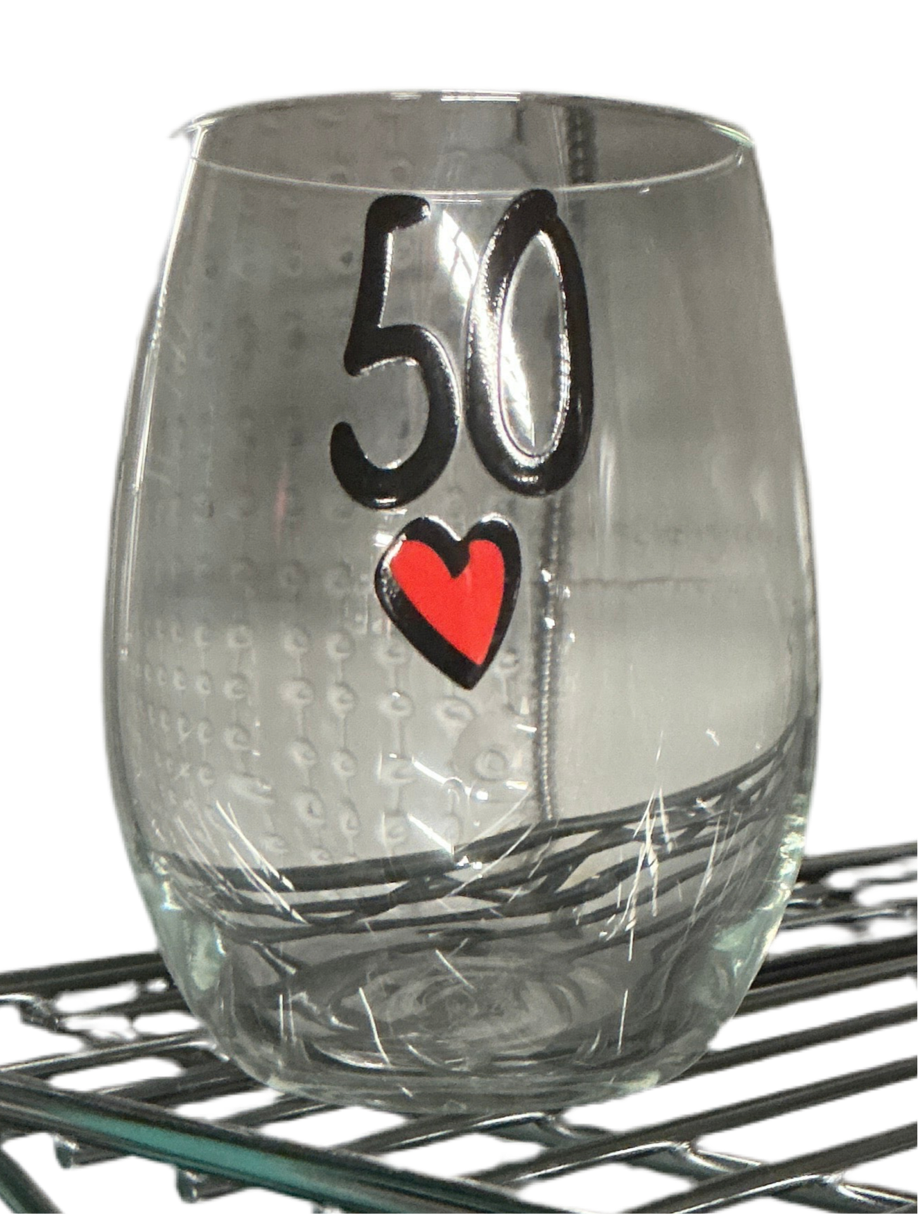 Numbered Wine Glasses