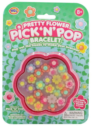 Pretty flower pick and Pop