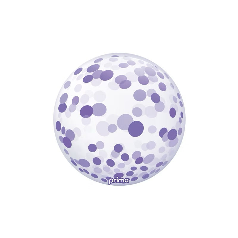 Purple Confetti Orb