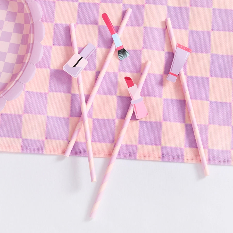 Make Up Paper Straws