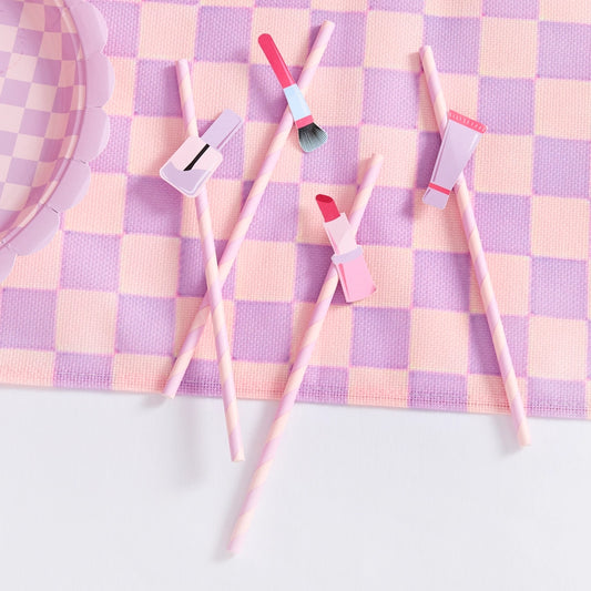 Make Up Paper Straws