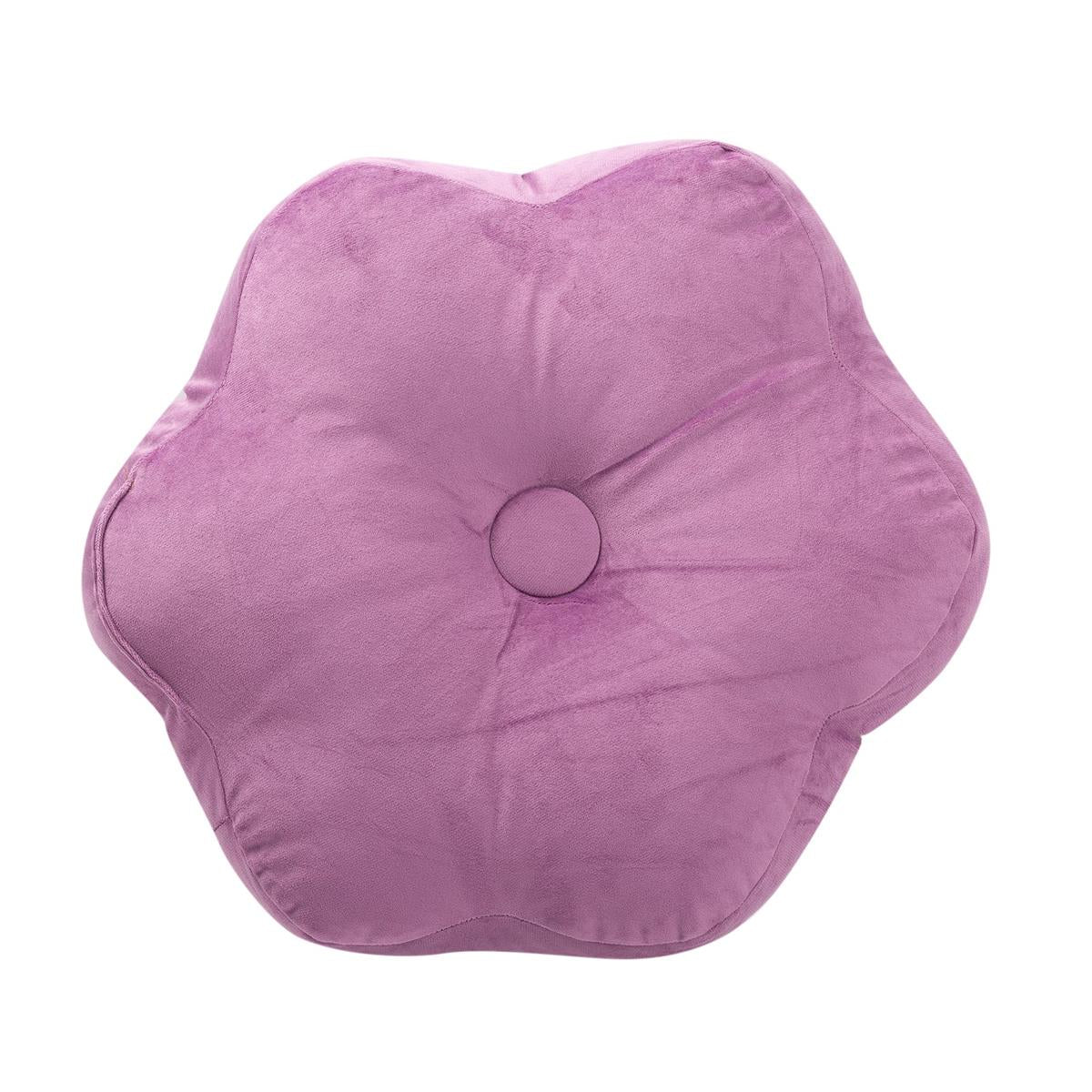 Velvet flower cushion