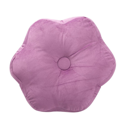 Velvet flower cushion