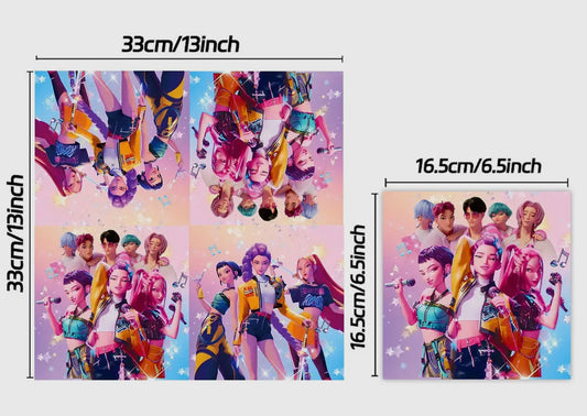 K Pop Demon Hunter Napkins