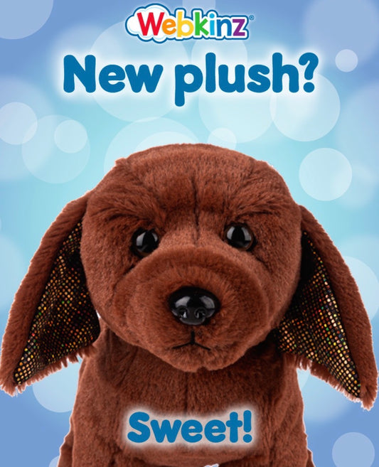 Chocolate Lab Webkin