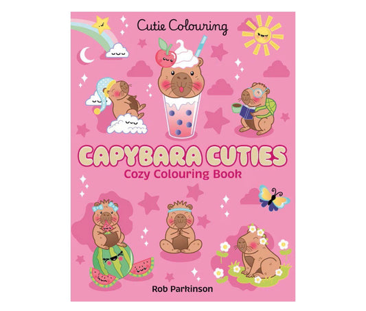 Capybara Cuties coloring book