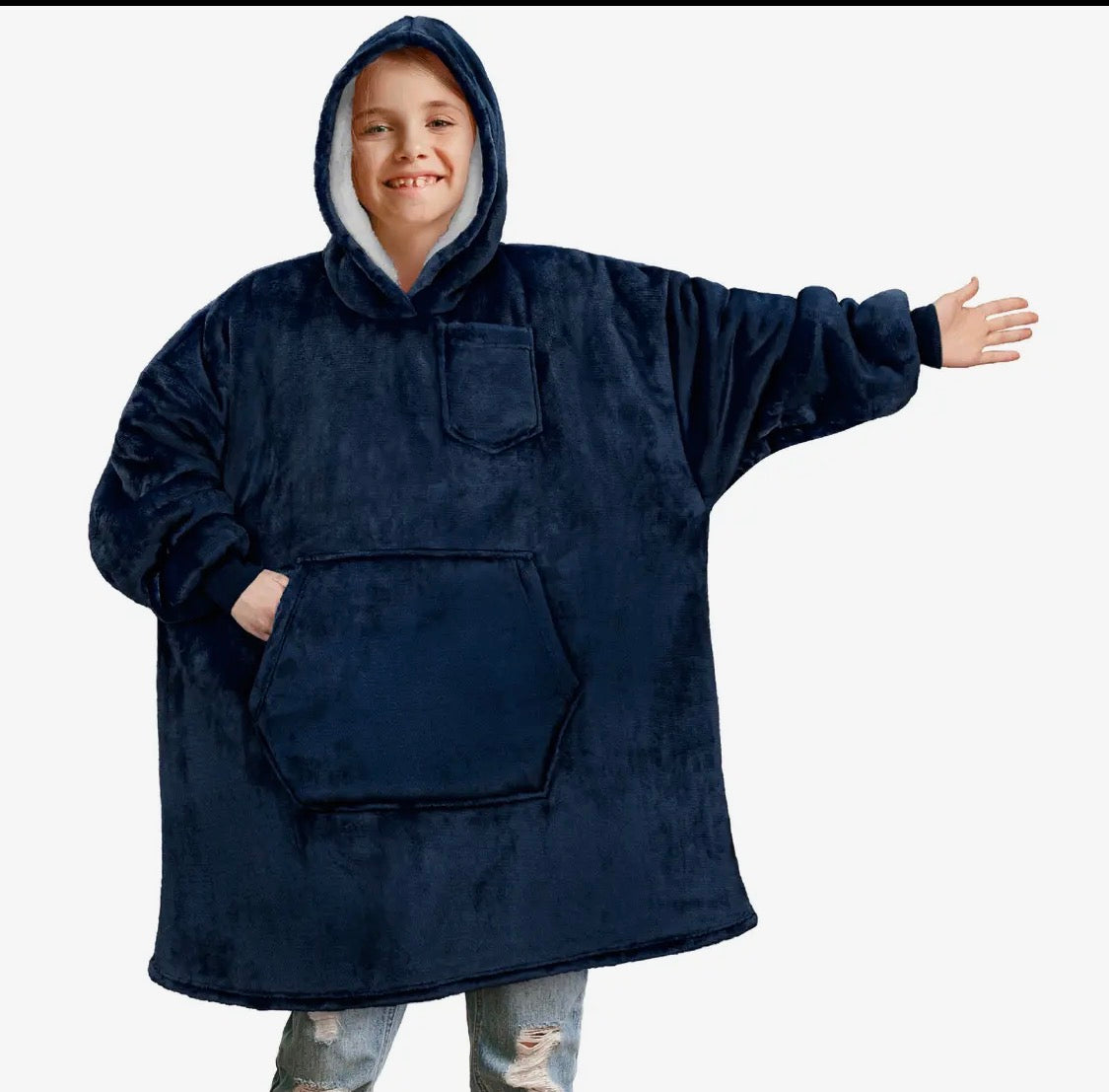 Blue Hoodie