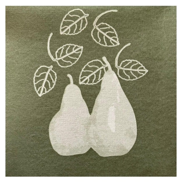 Green Pear Cocktail Napkin