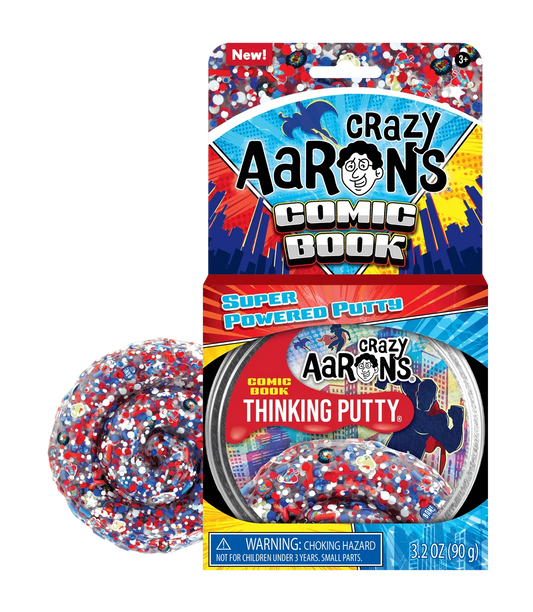 Crazy Aaron's Thinking Putty - Comic Book