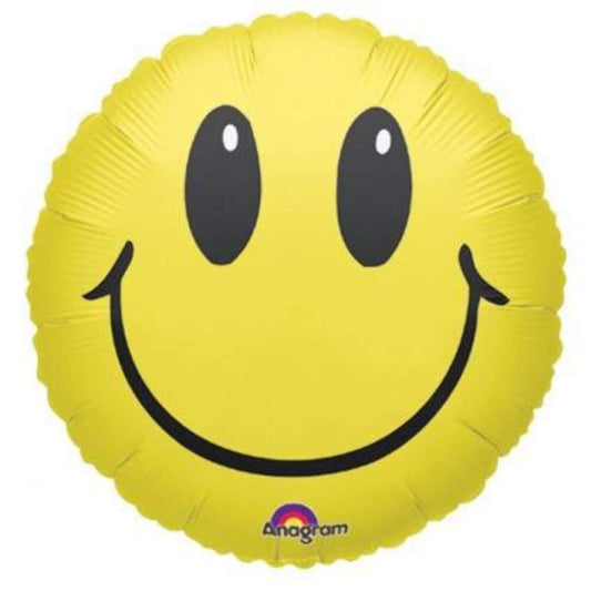 Yellow Smiley Face Balloon