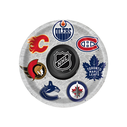 NHL PAPER PLATES