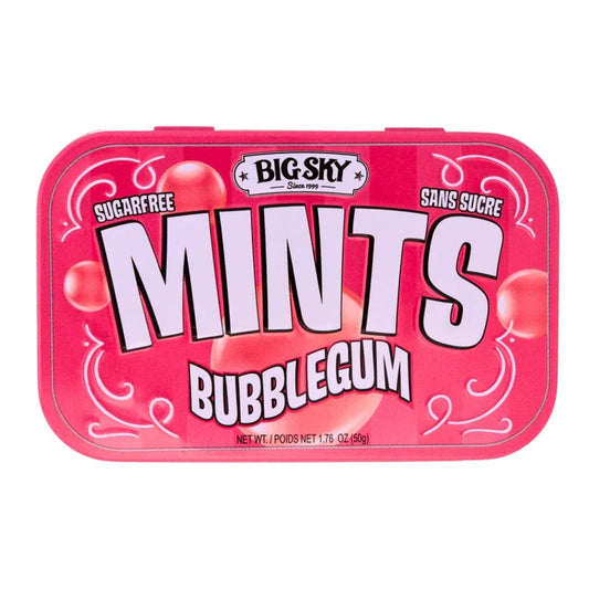 Bubble gum mints