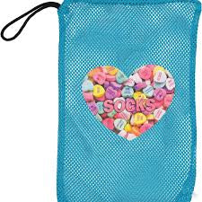 Heart sock bag