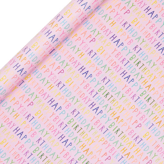 Pink Birthday Wrap
