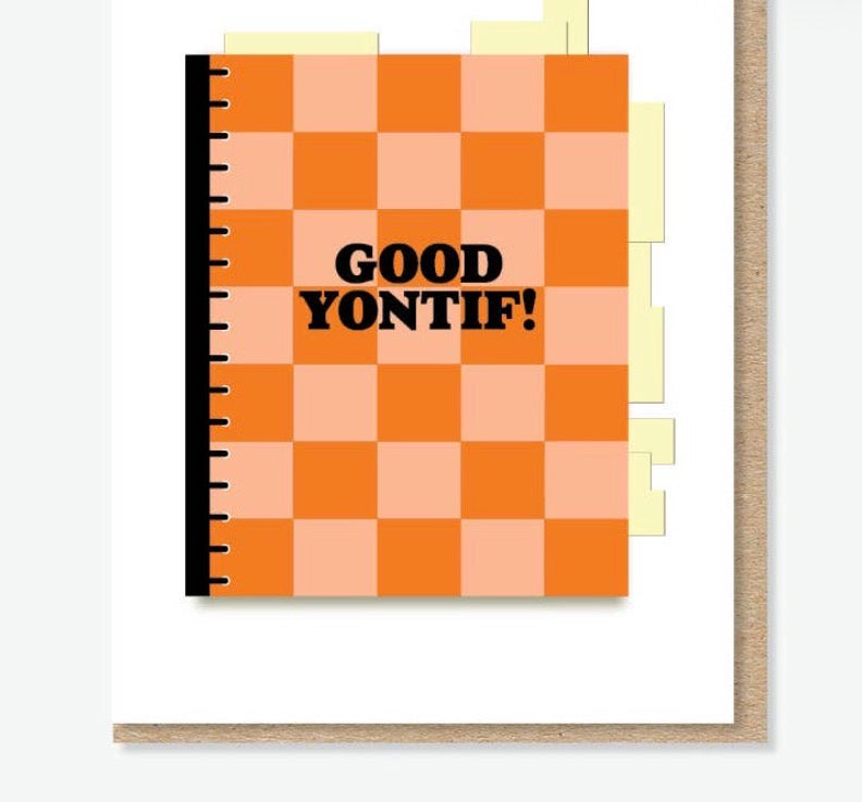 Good Yontif Card