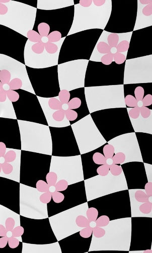 PLAID FLOWER CAMP MAT