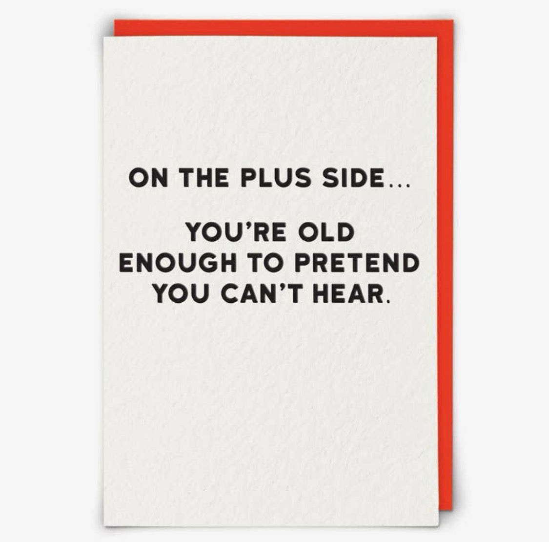 On the plus side…