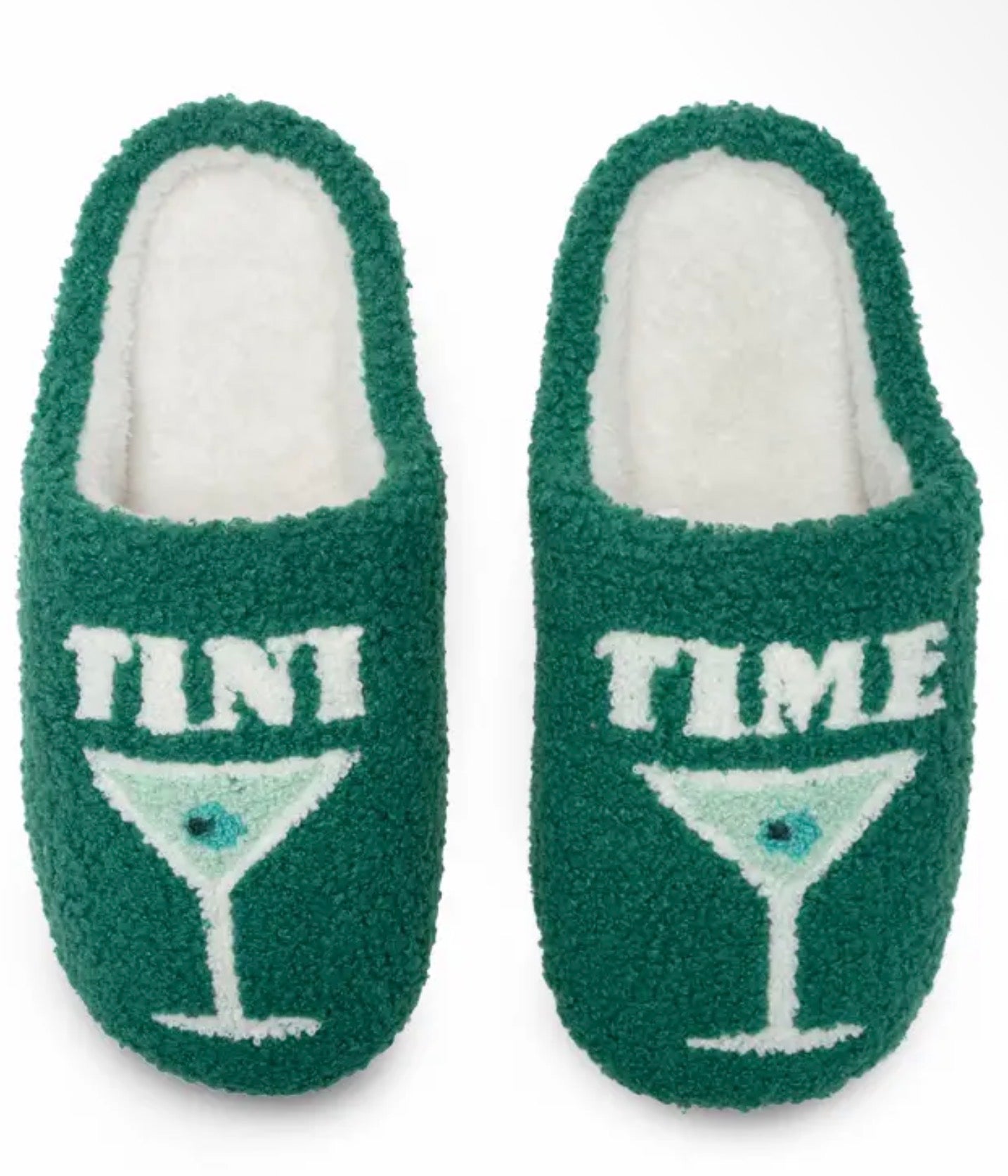 Slippers - Martini "Tini Time" - Green
