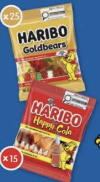 Haribo mini bags