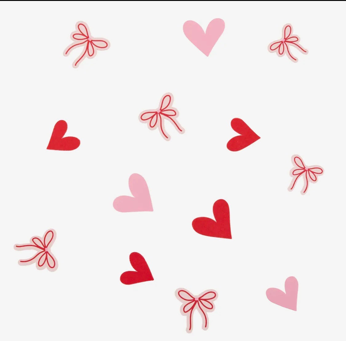 Hearts & Bows Table Scatter