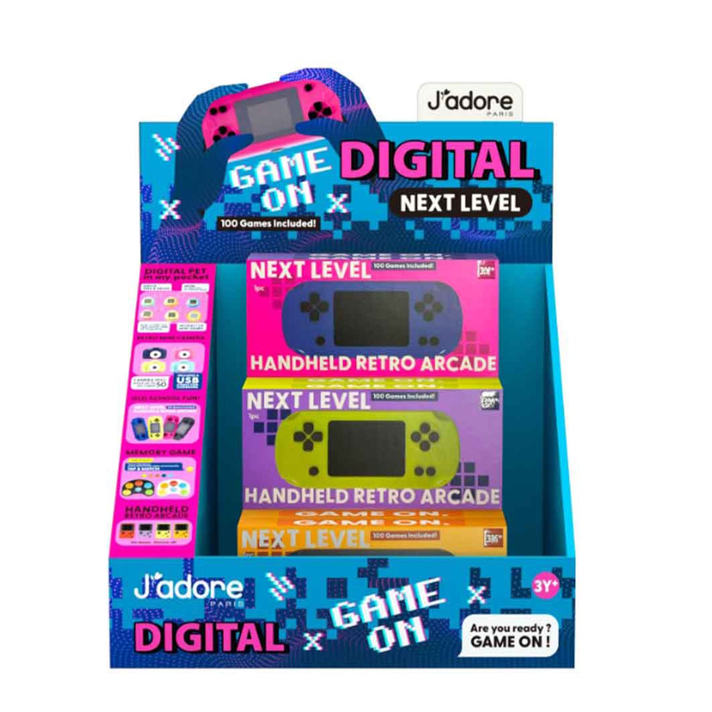 NEXT LEVEL HANDHELD RETRO ARCADE