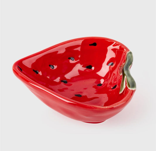 Ceramic Strawberry Dish