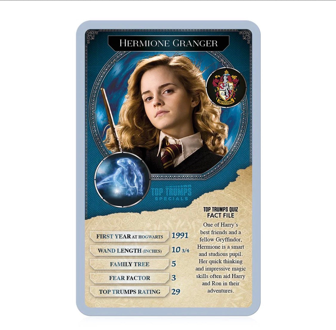 Top Trumps 30 witches& Wizards