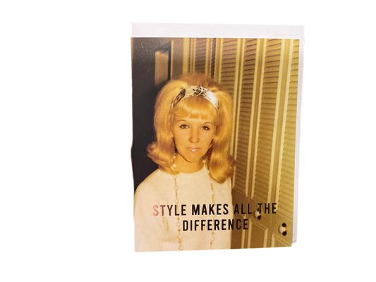 Style makes all the difference card
