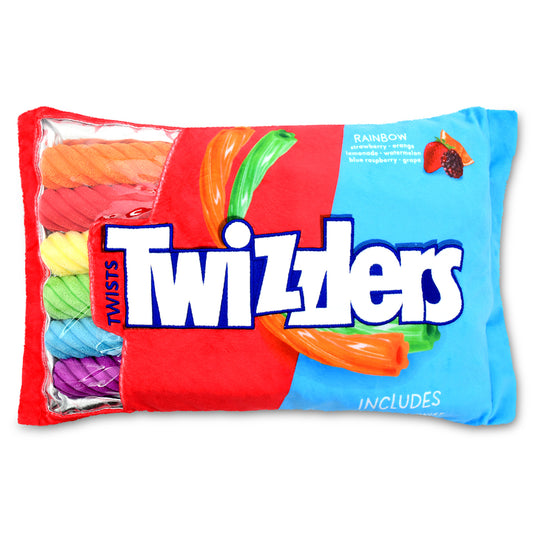 Rainbow Twizzlers Pillow