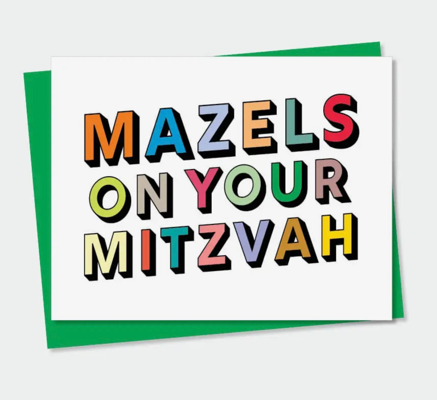 Mazel on your mitzvah