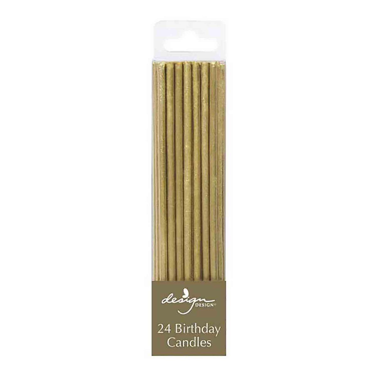 Design design thin candles 24 pk