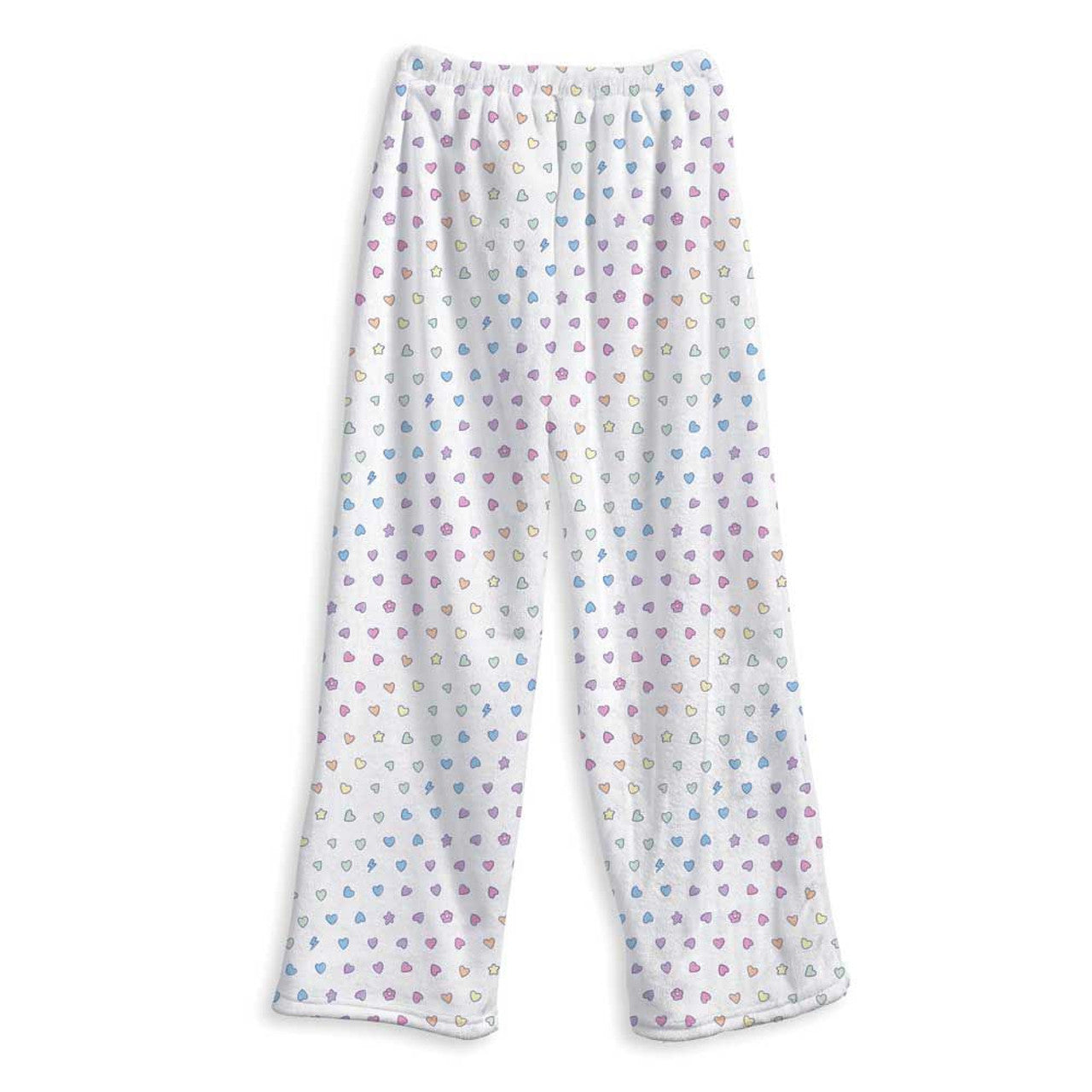 Top Trenz Rainbow Remix Fuzzy Pants