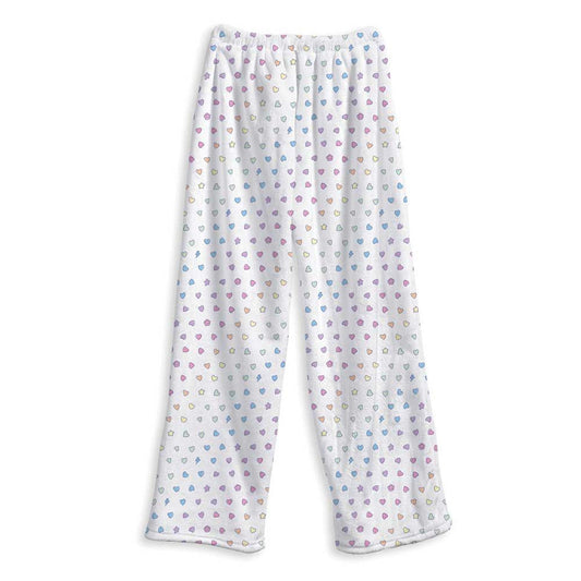 Top Trenz Rainbow Remix Fuzzy Pants