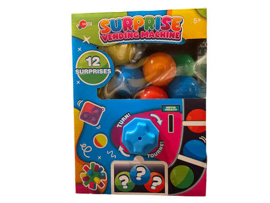 Mini Sensory Surprise Vending Machine - 12 Collectibles