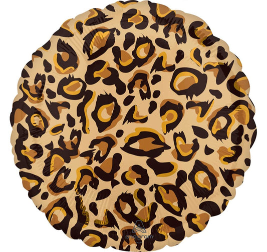 Leopard Print Foil Balloon