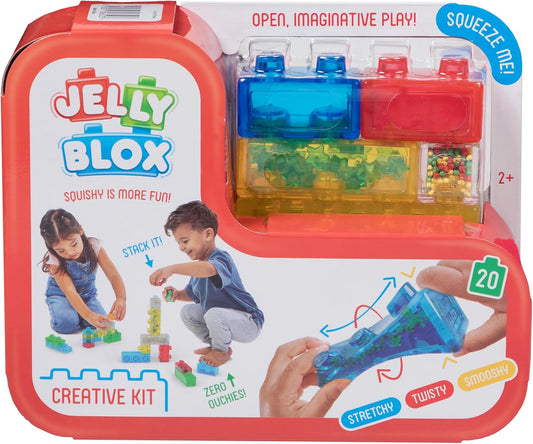 Jelly Blox - Creative Building Kit - Toddler & Preschool Building Blocks