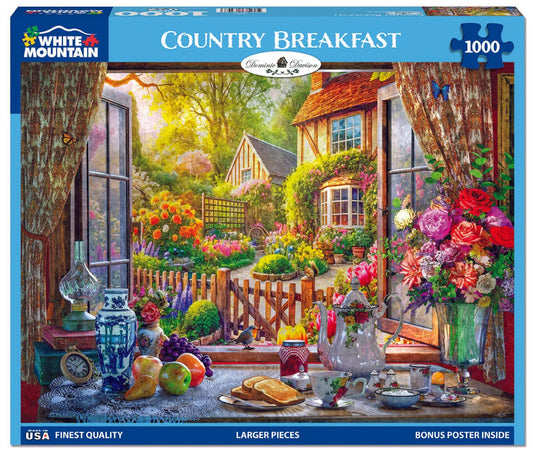 COUNTRY BREAKFAST - 1000 PIECE JIGSAW PUZZLE