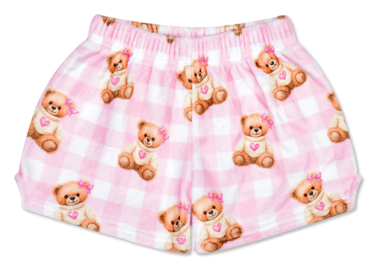 Beary Coquette Plush Shorts