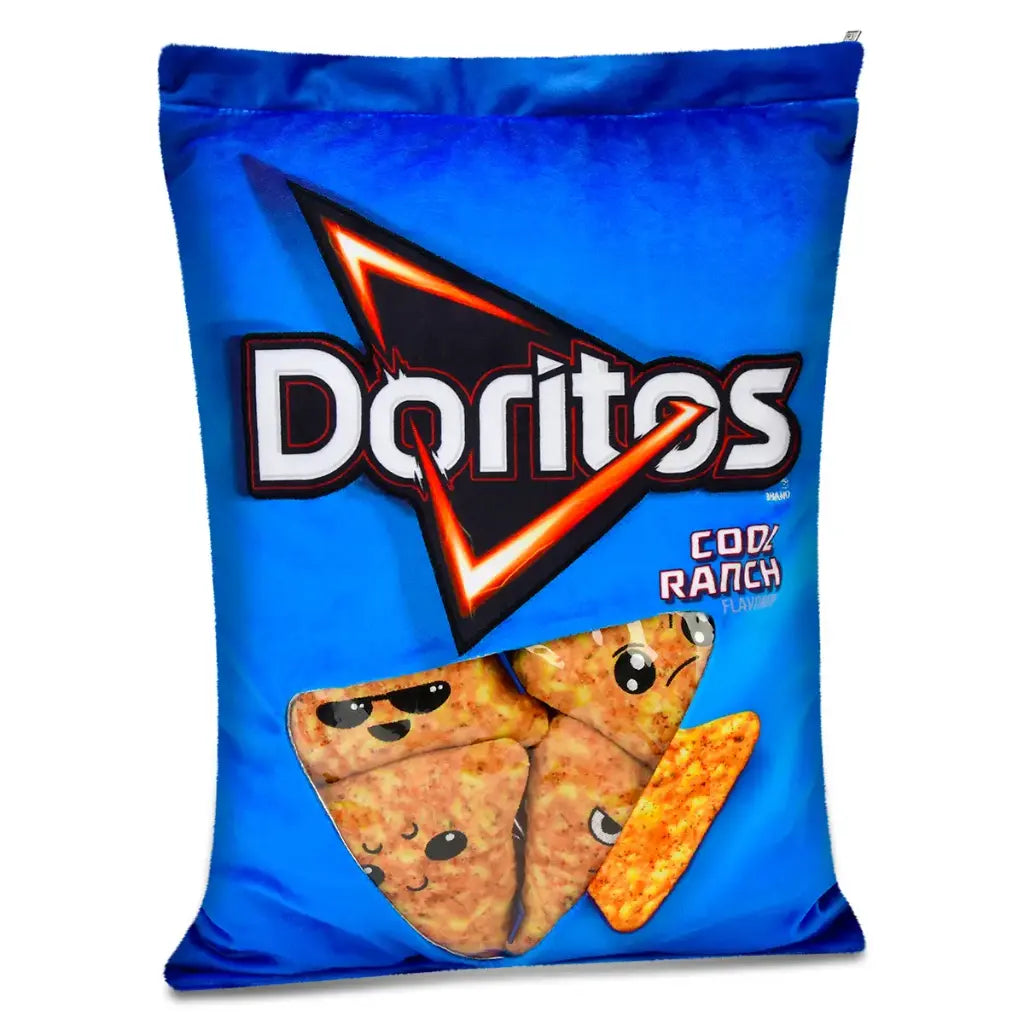 Cool Ranch Doritos Packaging Plush