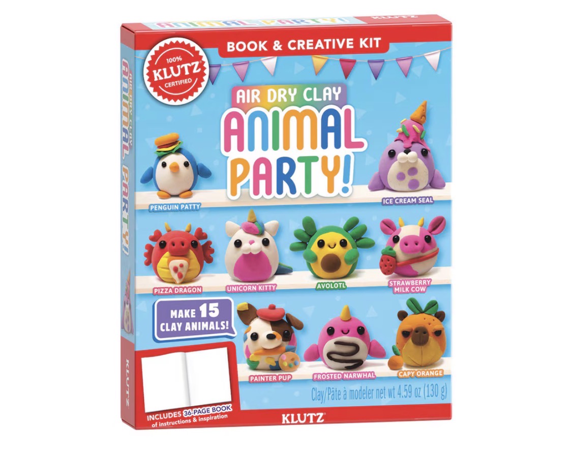 Air Dry Clay Animal Party
